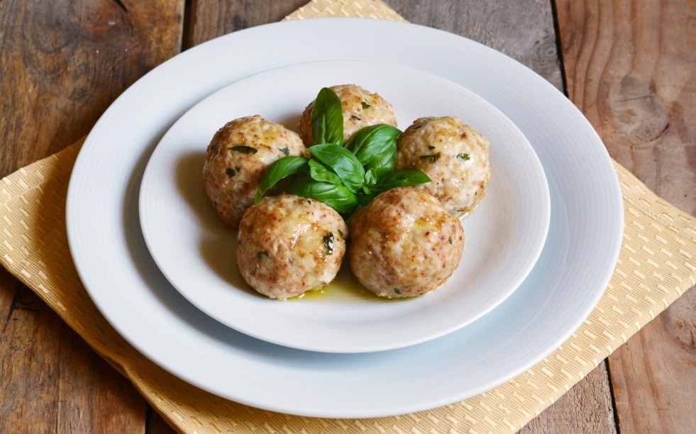 Polpette al basilico ricetta