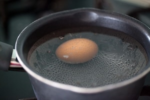 Preparazione Uova sode - Fase 2