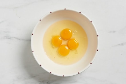 Preparazione Uova strapazzate - Fase 1
