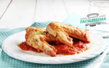 Alette di pollo al pomodoro e lime