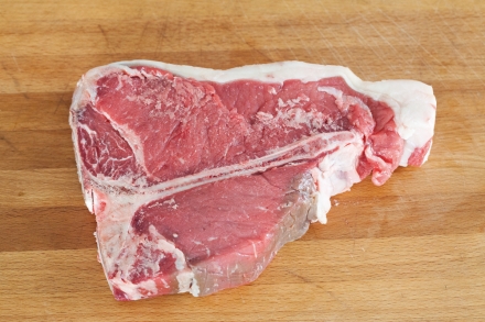 Preparazione Bistecca alla fiorentina - Fase 1 Preparazione Bistecca alla fiorentina - Fase 1