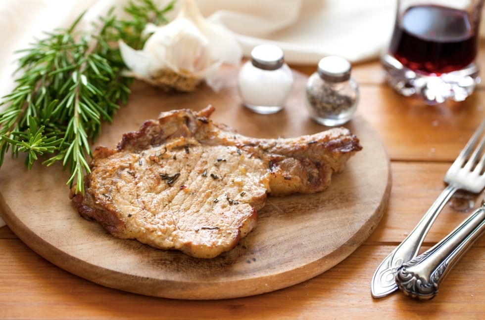 Braciola di maiale alla griglia ricetta