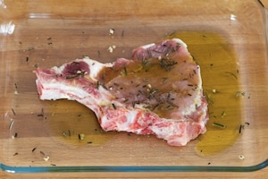 Preparazione Braciola di maiale alla griglia - Fase 1