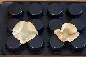 Preparazione Cialde di tortillas con insalata e guacamole - Fase 6