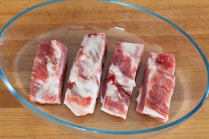 Preparazione Costine di maiale alla griglia - Fase 1