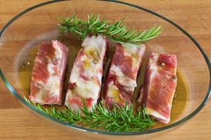 Preparazione Costine di maiale alla griglia - Fase 1