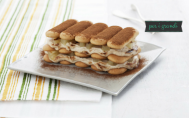 Mattonella alla crema di ricotta e ananas