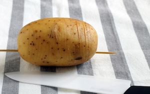 Preparazione Patate Hasselback - Fase 1