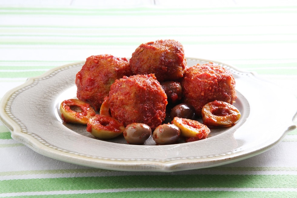 Polpette alle olive ricetta