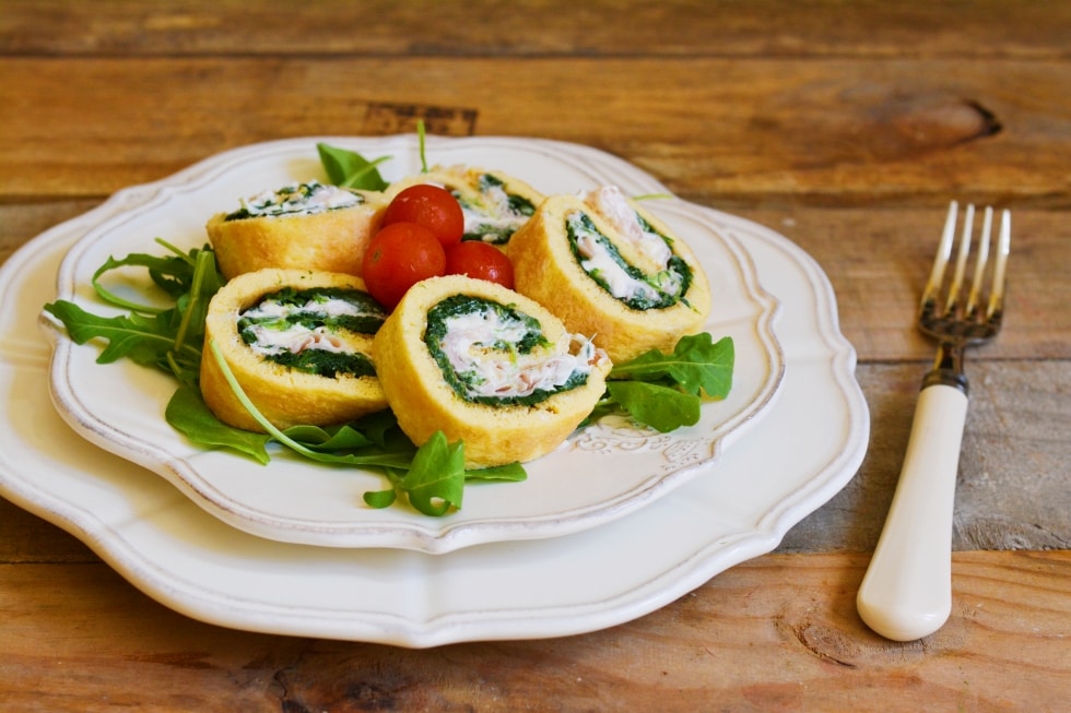 Rotolo di frittata ricetta