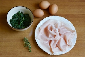 Preparazione Rotolo di frittata - Fase 1