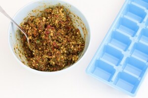 Preparazione Sugo ai pomodori secchi e mandorle da congelare - Fase 4