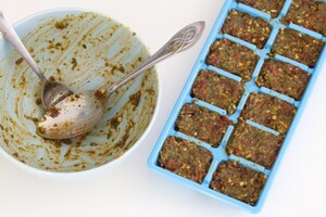 Preparazione Sugo ai pomodori secchi e mandorle da congelare - Fase 5