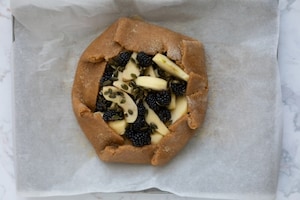 Preparazione Tarte con avena, mele, more e semi di zucca - Fase 3