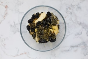 Preparazione Tarte con avena, mele, more e semi di zucca - Fase 2