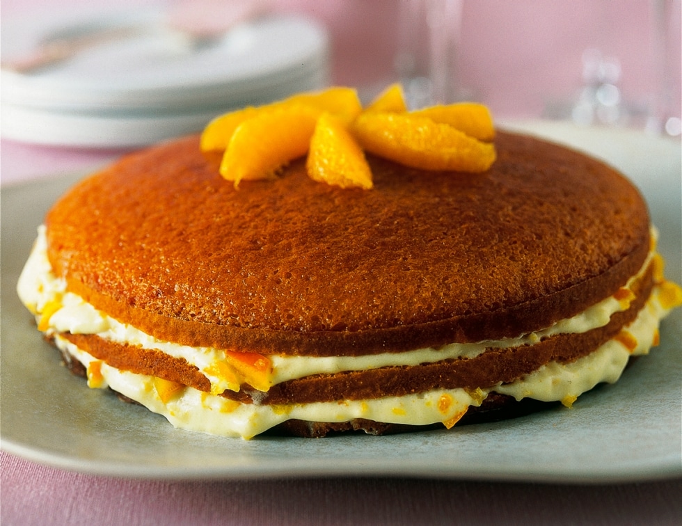 Torta al cioccolato alla crema d'arancia ricetta