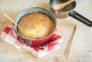 Preparazione Torta al limone e miele con semi di papavero - Fase 3