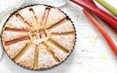 Torta al rabarbaro