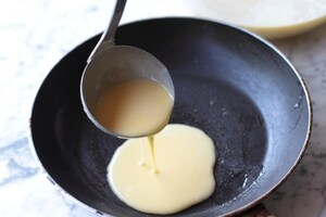 Preparazione Torta di crepes - Fase 2