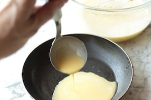 Preparazione Torta di crepes - Fase 2