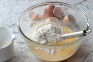 Preparazione Torta di crepes - Fase 1