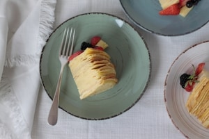 Preparazione Torta di crepes - Fase 7