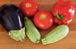 Preparazione Verdure alla griglia - Fase 1