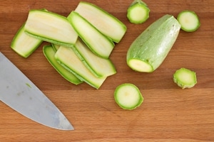 Preparazione Verdure alla griglia - Fase 1