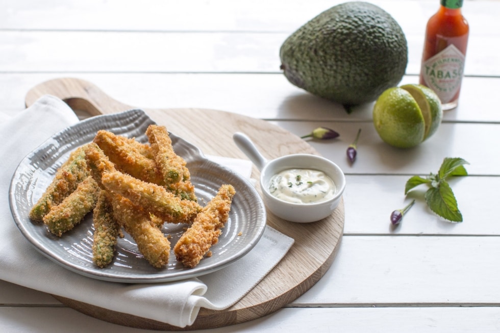 Avocado fries ricetta