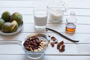 Preparazione Barrette ai fichi e crema di cocco - Fase 3