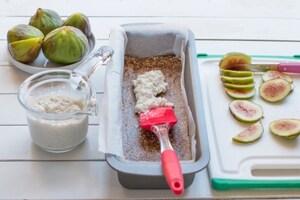Preparazione Barrette ai fichi e crema di cocco - Fase 3