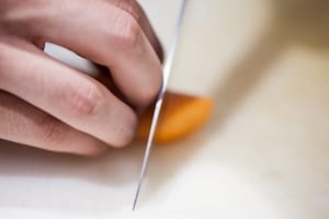 Preparazione Crema di carote, zenzero, kumquat e shiso - Fase 1