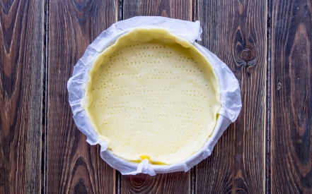 Preparazione Crostata meringata al limone - Fase 1 Preparazione Crostata meringata al limone - Fase 1