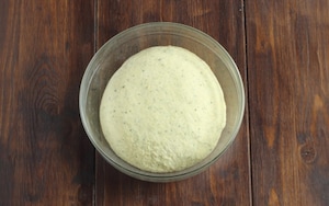 Preparazione Focaccia mediterranea - Fase 1