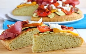 Preparazione Focaccia mediterranea - Fase 5