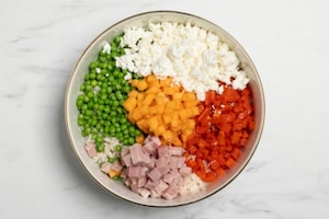 Preparazione Insalata di riso nel melone - Fase 4