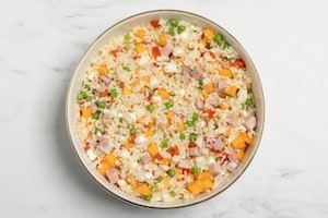 Preparazione Insalata di riso nel melone - Fase 4