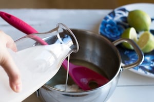 Preparazione Lemon posset - Fase 1