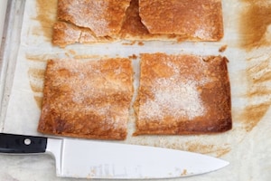 Preparazione Millefoglie al cioccolato e more - Fase 4