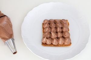 Preparazione Millefoglie al cioccolato e more - Fase 5
