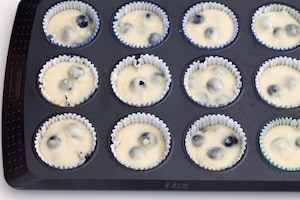 Preparazione Muffin ai mirtilli con il Bimby - Fase 4