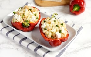 Preparazione Peperoni ripieni di cous cous e ceci - Fase 3