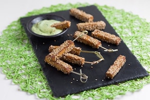 Preparazione Stick di tofu al sesamo - Fase 3