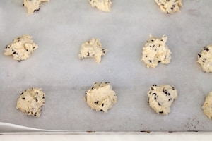 Preparazione Biscotti cookies americani - Fase 3