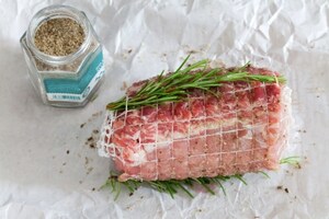 Preparazione Arrosto di maiale al sidro e mele - Fase 1