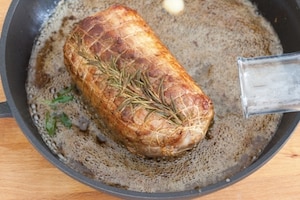 Preparazione Arrosto di maiale al sidro e mele - Fase 2