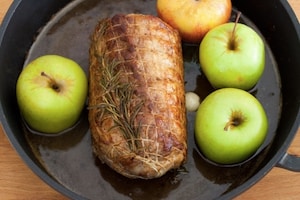 Preparazione Arrosto di maiale al sidro e mele - Fase 3