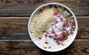 Preparazione Barrette ai semi di zucca e bacche di goji  - Fase 1