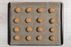 Preparazione Biscotti integrali all’avena e cioccolato  - Fase 2