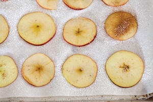 Preparazione Chips di mela - Fase 2